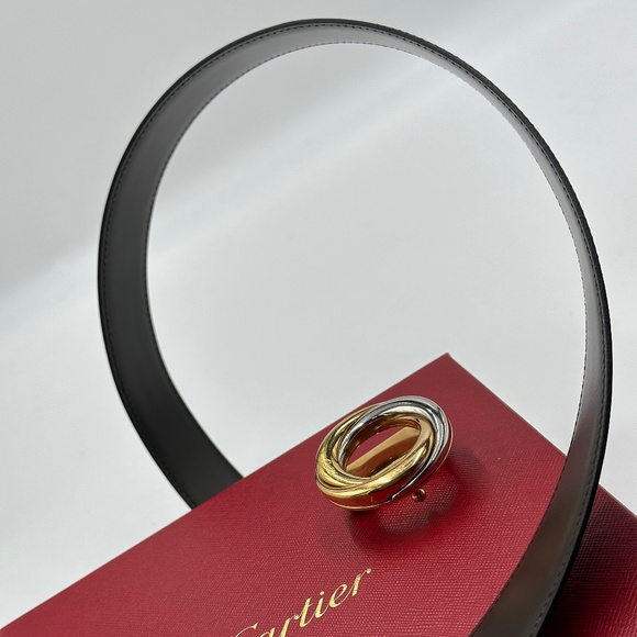 Cartier Trinity Buckle Womens Reversible Belt - Picture 13 of 16